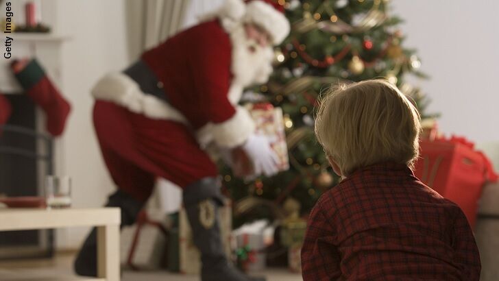 Are People Conjuring Santa with Their Mind?