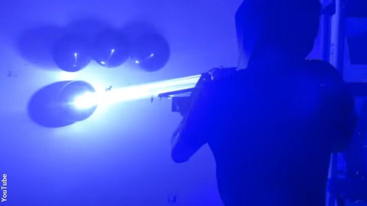 Watch: Inventor Builds Homemade 'Laser Bazooka'