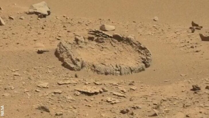 Odd Stone Circle Spotted on Mars