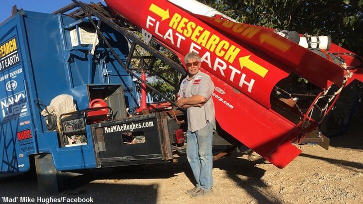 Daredevil Flat Earther 'Mad' Mike Hughes Dies in Homemade Rocket Crash