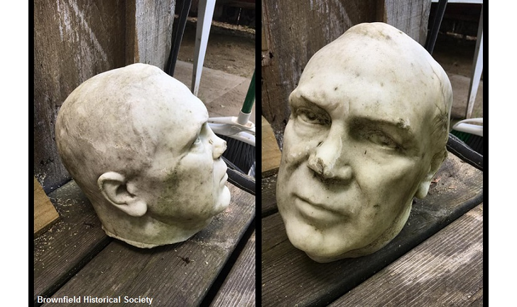 Spooky Marble Bust Unearthed in Maine