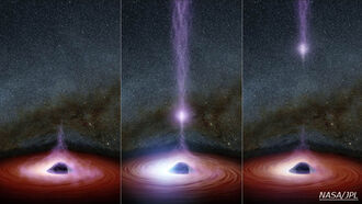 Black Hole Flare May Solve Galactic Anomaly