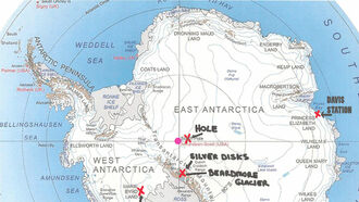 Earthfiles' Antarctica Map