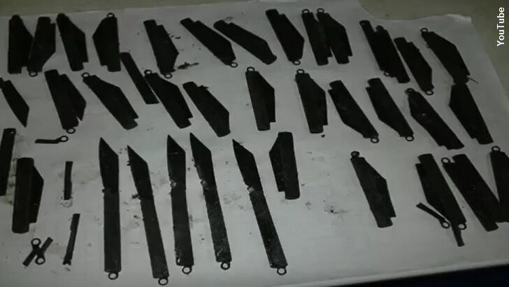 Watch: Man in India Eats 40 Knives!