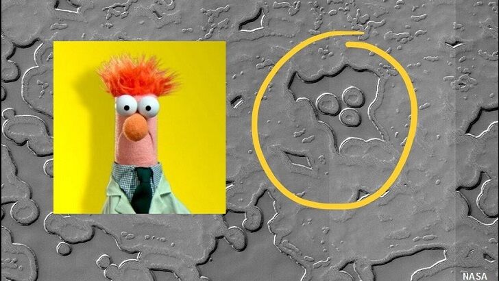 NASA Spots 'Muppet' on Mars