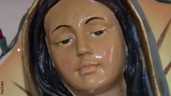 Watch: Virgin Mary Statue in Fresno 'Weeps'