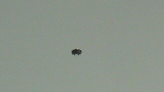 Disc-shaped UFO Over Jersey