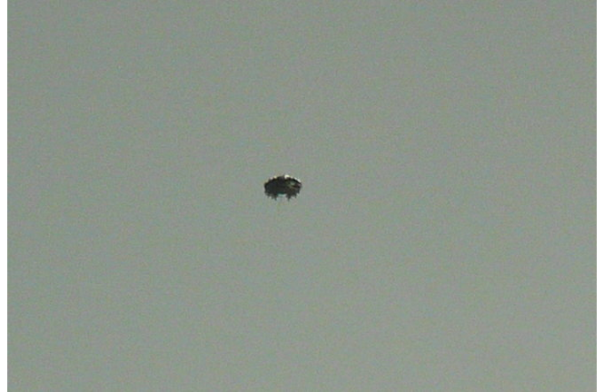Disc-shaped UFO Over Jersey
