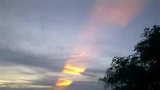 Unusual West Texas Sunset