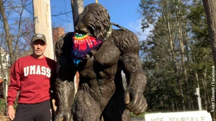 Bigfoot Bandits Strike Again, Swipe Sasquatch Statue in Massachusetts