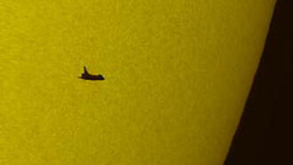 Shuttle Silhouette Pic