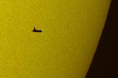 Shuttle Silhouette Pic