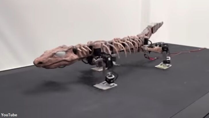 Watch: Robot Recreates Walking Motion of Ancient Creature