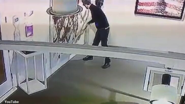 Vandal Slashes $3 Million Painting