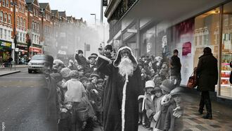 Christmas in London: Now and Then