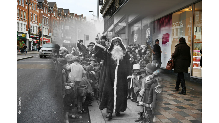 Christmas in London: Now and Then