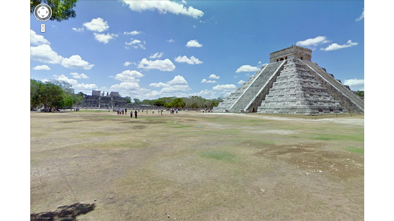 Google Maps Mayan Ruins