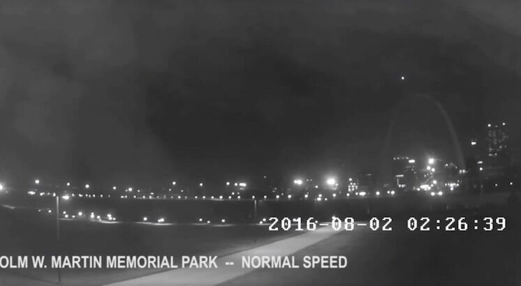 Mysterious Light Appears Over St. Louis
