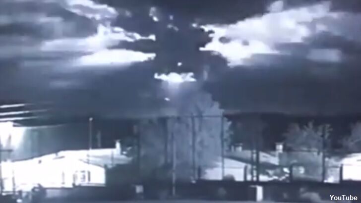 Watch: UFO Explodes over ISIS Territory?