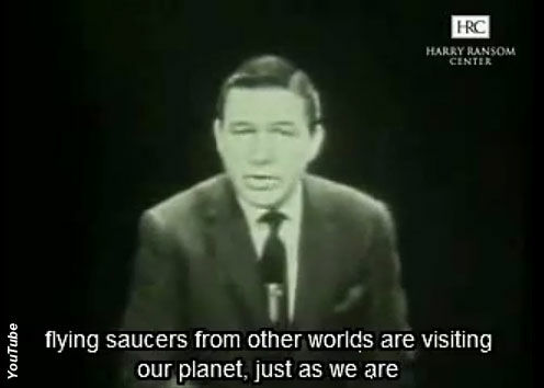 Video: Wallace Interviews Keyhoe (1958)