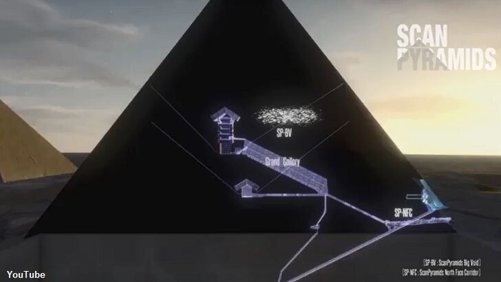 Particle Scan Reveals Giant Hidden Chamber in the Great Pyramid