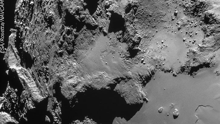 New Rosetta Comet Image