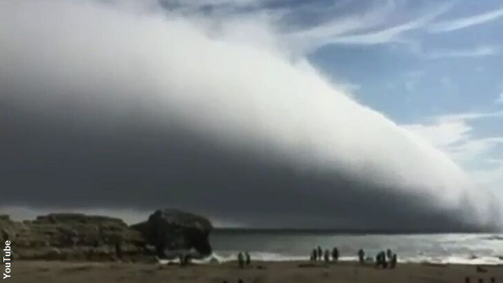 Watch: 'Fognado' Sweeps Across CA Beach