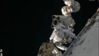 Spacewalk Step One Successful