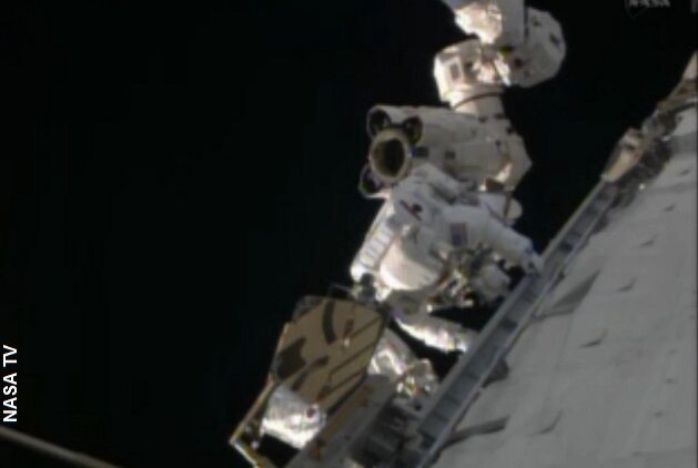 Spacewalk Step One Successful