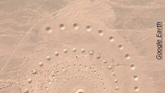 Spiral in the Egyptian Desert