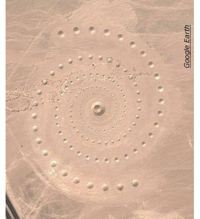 Spiral in the Egyptian Desert