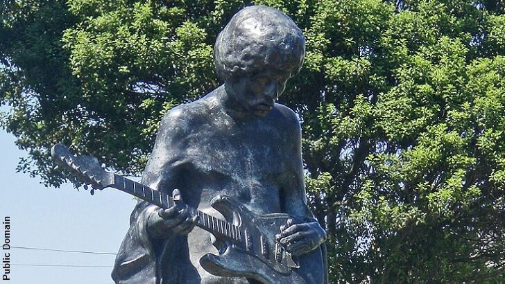 Hendrix Statue in UK Reportedly Plays Ghostly Music