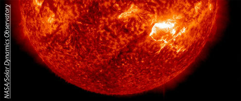 Sun Unleashes Huge Flare