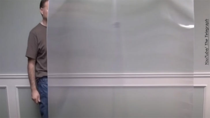 Demo of New 'Invisibility Cloak'