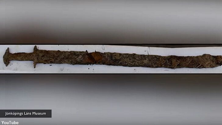 8-Year-Old Girl Finds Ancient Sword