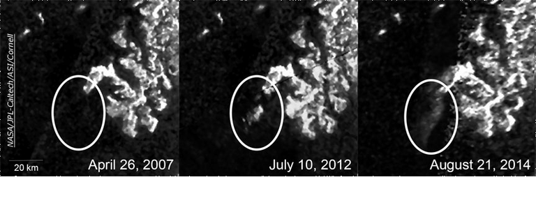 Mysterious 'Island' on Titan