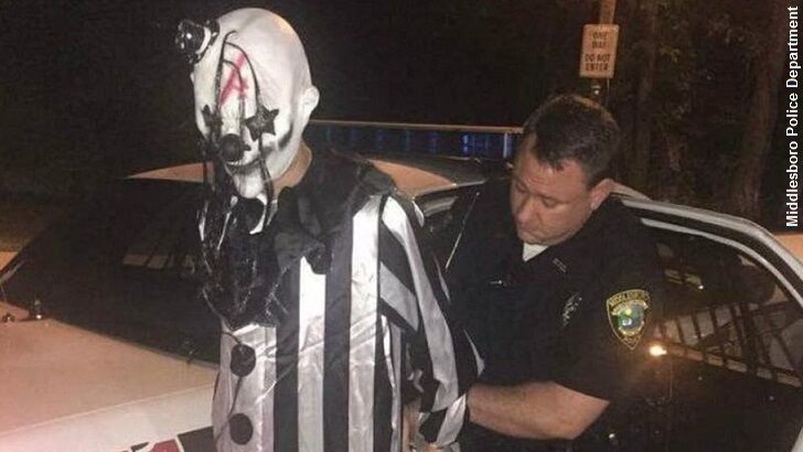 Cops Catch Creepy Clown in Kentucky!
