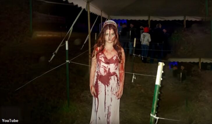 Video: 'Carrie' Costume Causes Confusion at Car Crash