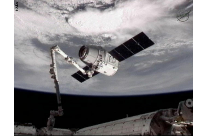 SpaceX Dragon Docks With ISS