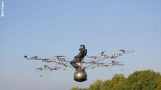 Video: Flying Space Hopper