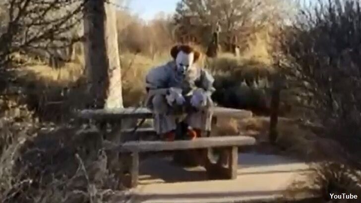 Video: Creepy Clown Causes a Stir in Albuquerque