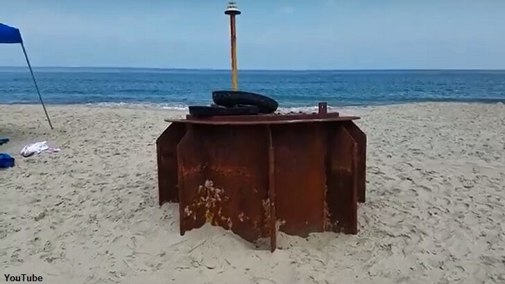 Odd Object Appears on NC Beach