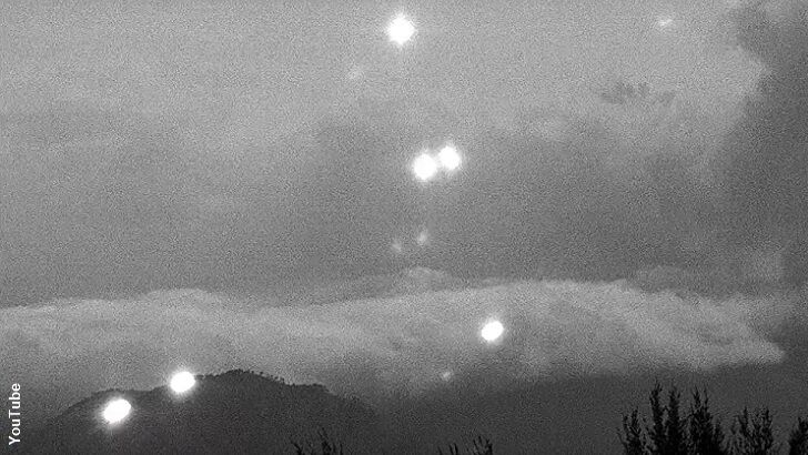Watch: Swarm of 'UFOs' Filmed over Volcano