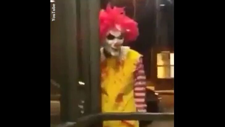 Creepy Clown Craze Claims Ronald McDonald