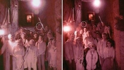 Ghostly Figure Appears in Tour Photo