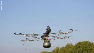 Video: Flying Space Hopper