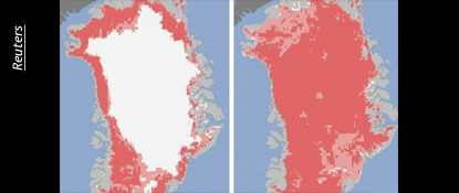Greenland's Sudden Melting
