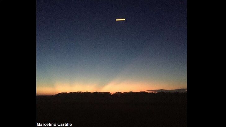 Teacher in Texas Spots Odd UFO