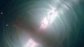 Last Gasps of Dying Star