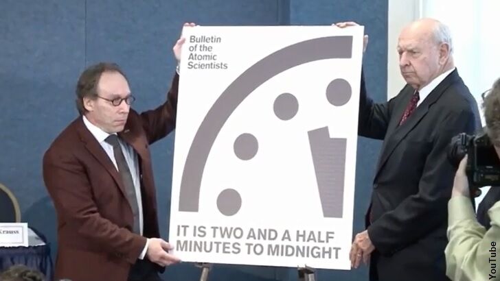 Doomsday Clock Gets Advanced